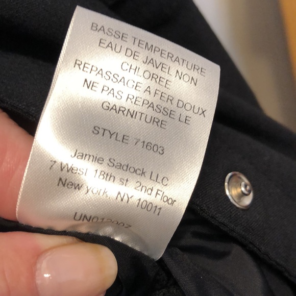 Jamie Sadock Black Jacket with Metal details Size L - Picture 14 of 14